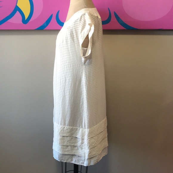 Club Monaco Ivory Silk Slip Dress - Picture 6 of 8